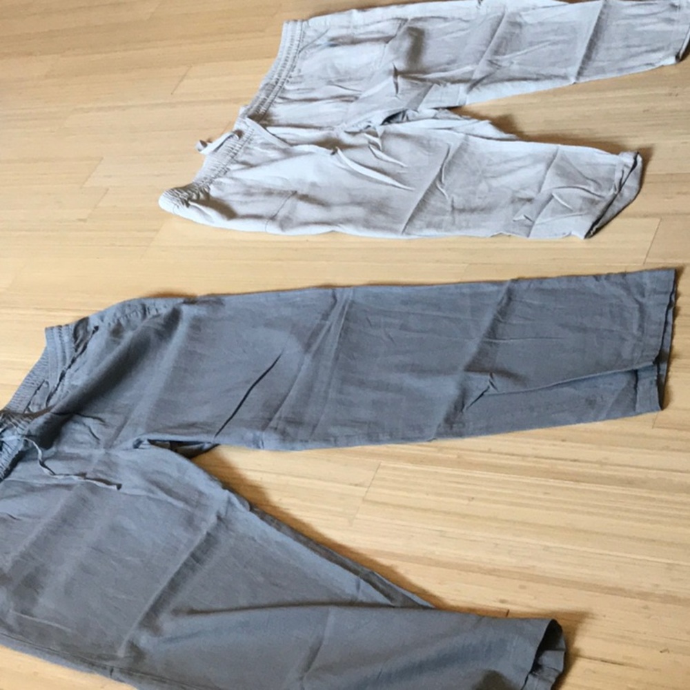 2 pairs no fold navy pants. Size xxl